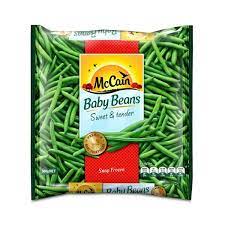 Mccain Beans Baby Whole Green 500g