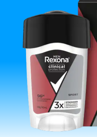 Rexona Men Sport Cinical Prot. Antiperspirant Deodorant 45ml