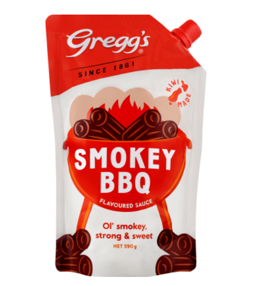 Greggs Smokey BBQ Sauce 585g