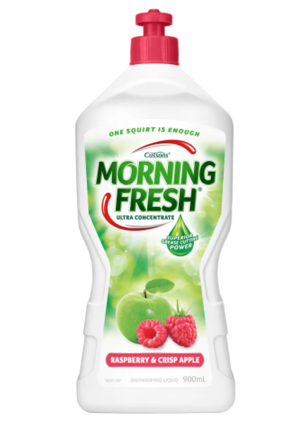 Morning Fresh Raspberry And Crisp Apple Dishwashing Liquid 900ml*