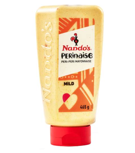 Nandos Perinaise Mild Peri-peri Mayonnaise Squeeze bottle 465g