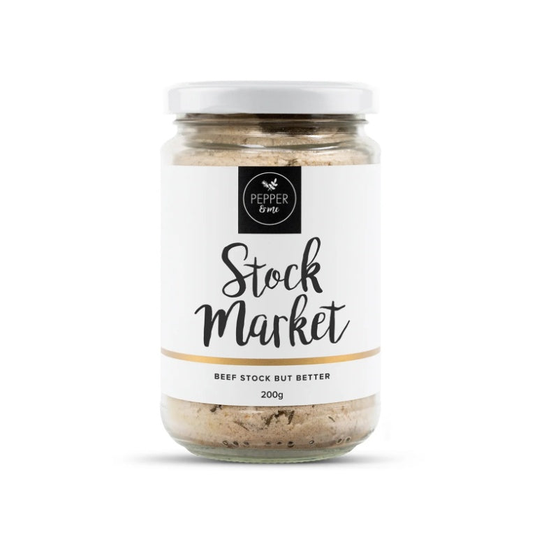 Pepper & Me Stock Market Beef 200g