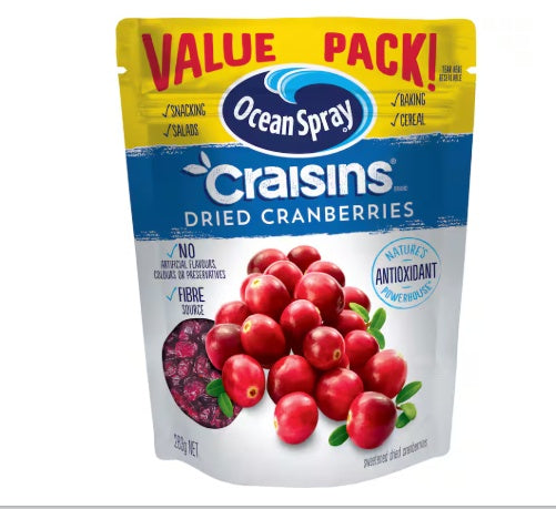 Ocean Spray Craisins Original Dried Cranberries 283g