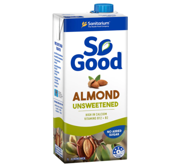 Sanitarium So Good Unsweetened Almond UHT Milk 1L