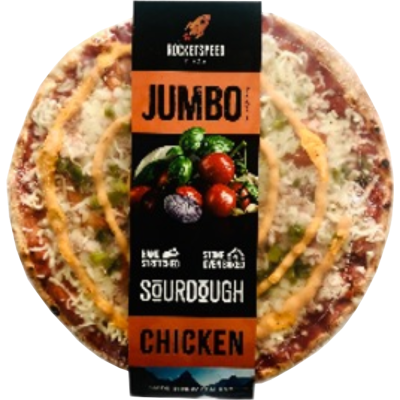 Rocketspeed Chicken  Deluxe Jumbo Pizza 800g