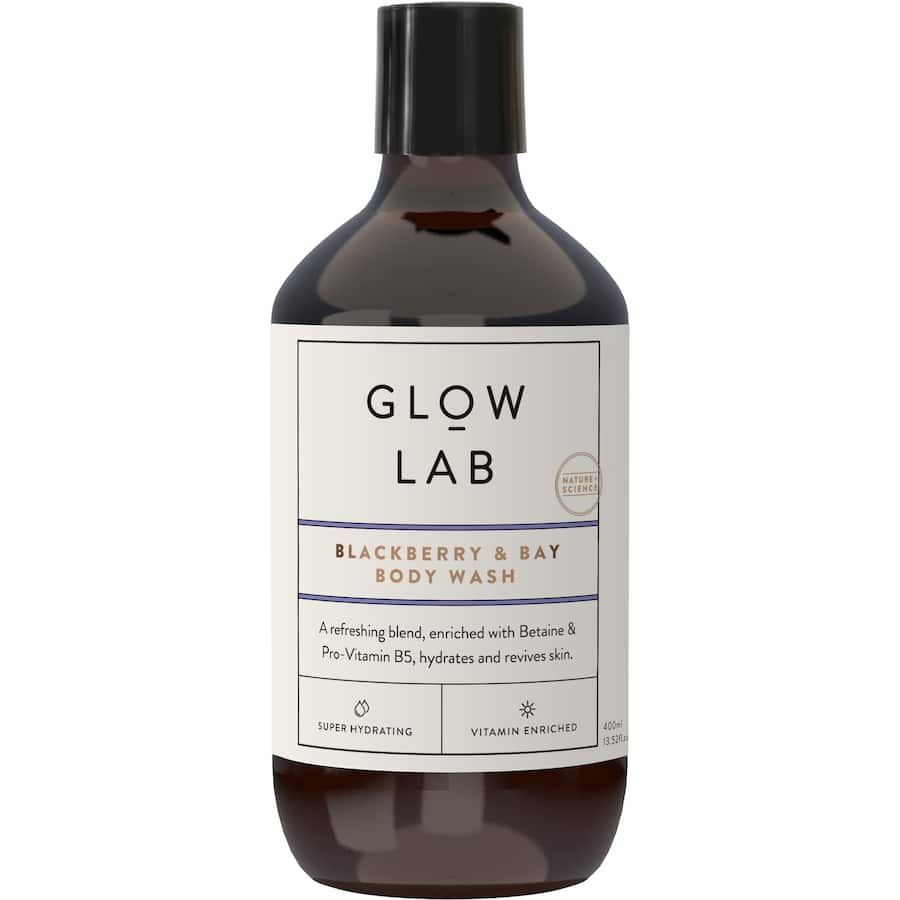 Glow Lab Rhubarb & Rose Body Wash 900ml