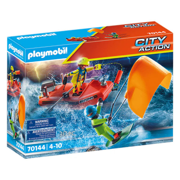 Playmobil Kite Surfer Rescue & Speedboat
