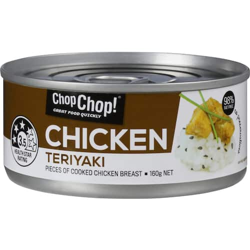 Chop Chop Chicken Chunks Teriyaki 85g