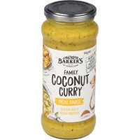 Barkers Family Coconut Curry Meal Sauce 500g