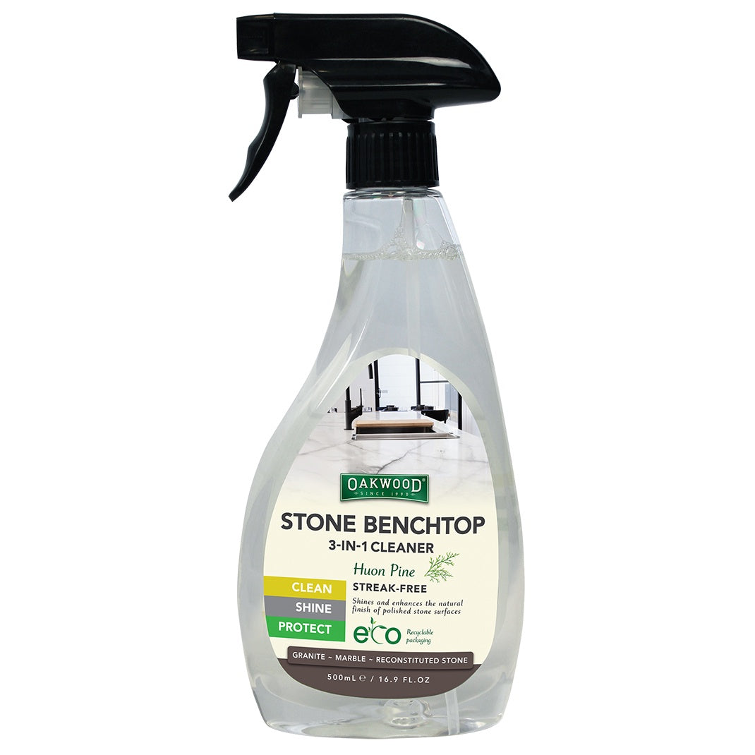 Oakwood Stone Benchtop 3in1 Cleaner Spray 500ml