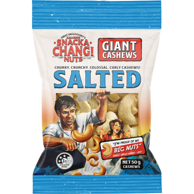 Snackachangi Nuts Salted Giant Cashews 50g