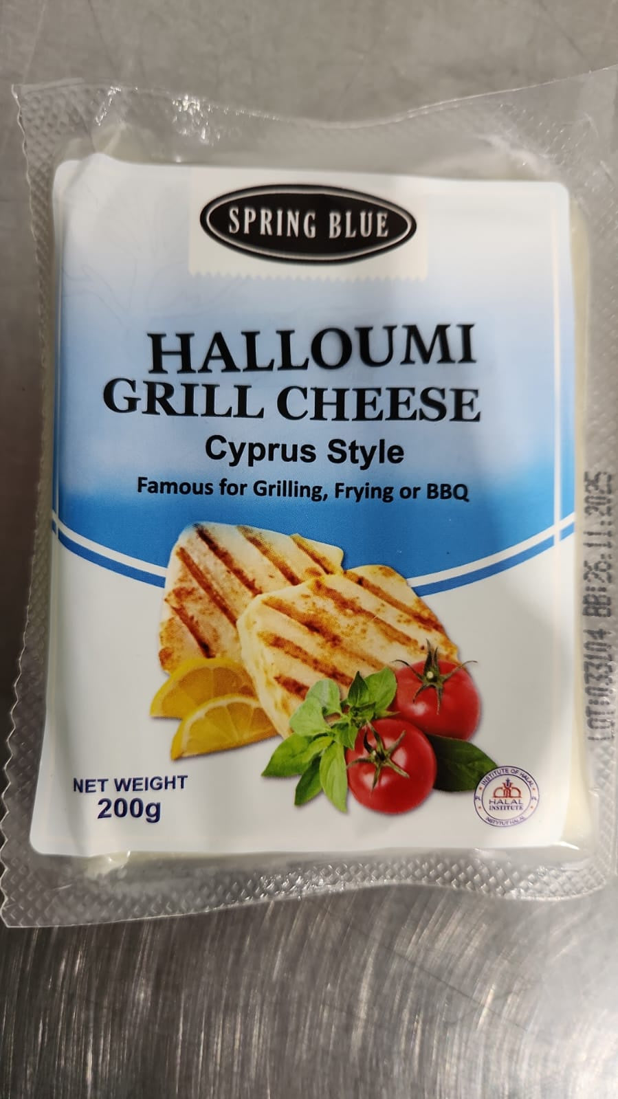 Spring Blue Halloumi Grill Cheese Cyprus Style 200g