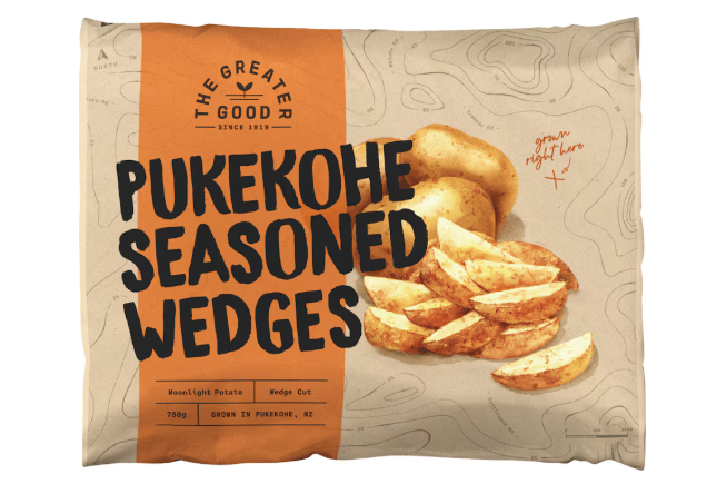 The Greater Good Pukekohe Wedges Seasoned 750G