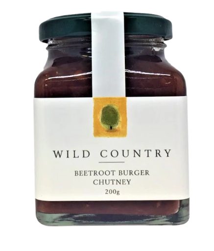 Wild Country Beetroot Burger Chutney 200g