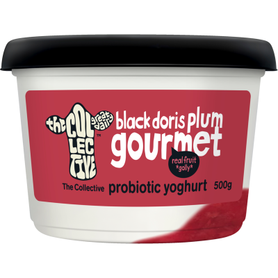 The Collective Gourmet ProbioticYoghurt Black Doris Plum 500g