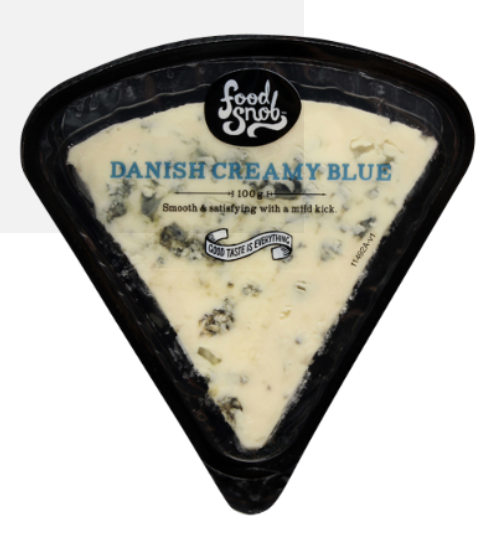 Food Snob Danish Creamy Blue Cheese 100g