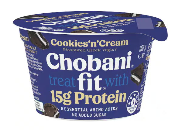 Chobani Fit Greek Yoghurt Cookies & Cream160g