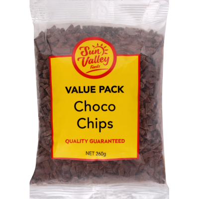 Sun Valley Value Pack Choco Chips 260g