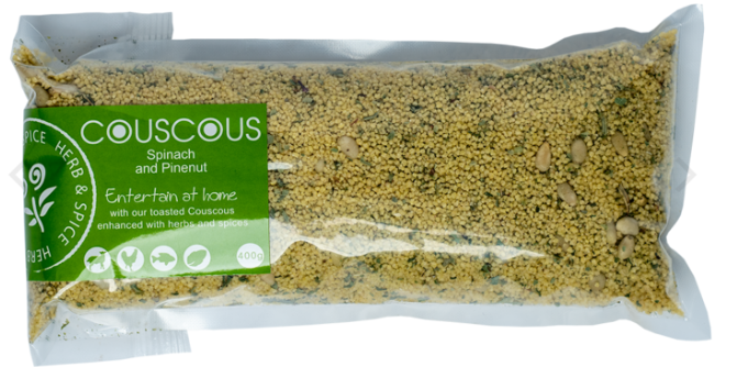 Herb & Spice Mill Spinach & Pinenut Couscous 400g