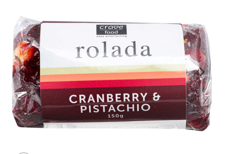 Herb & Spice Mill Rolada Cranberry & Pistachio