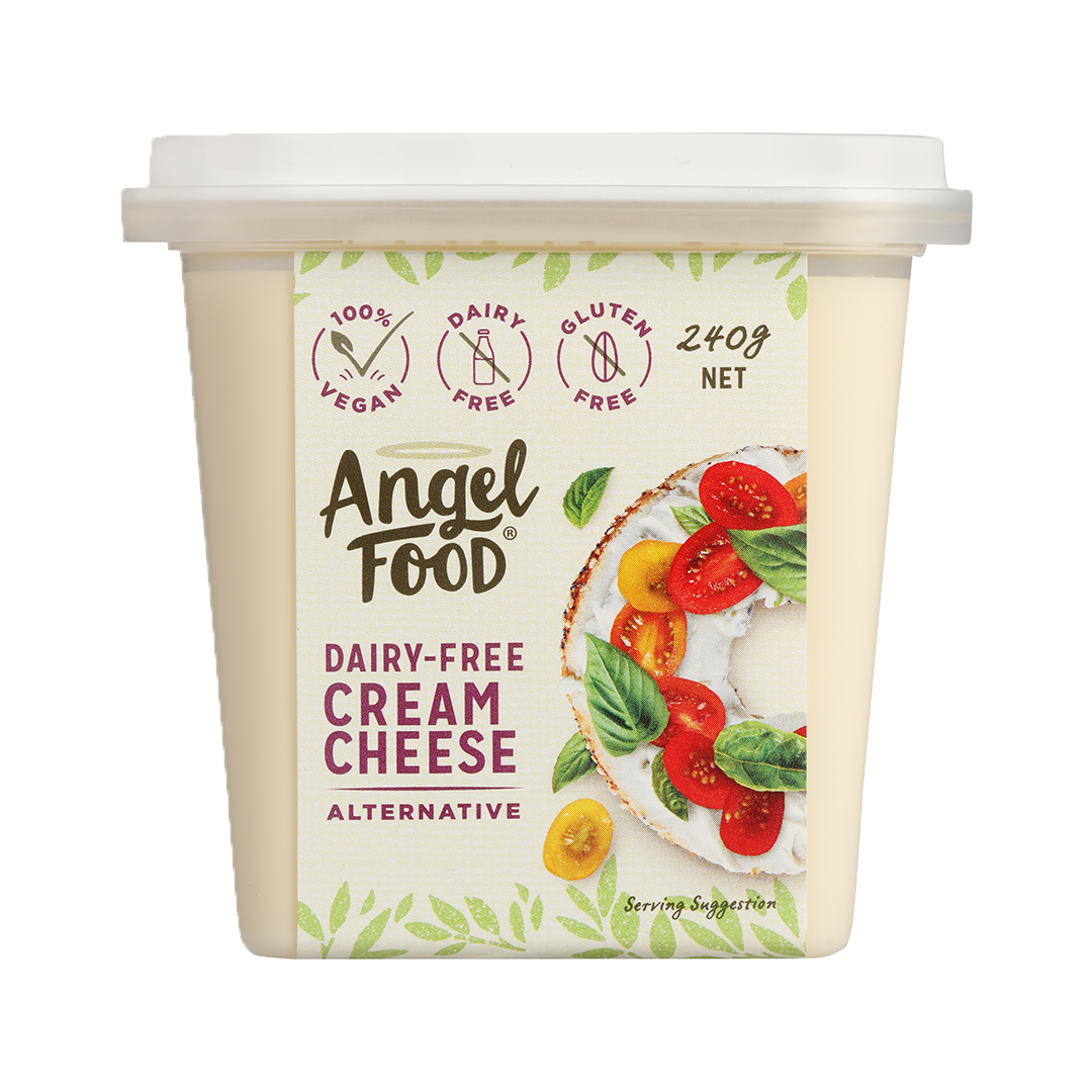 Angel Foods Cream Cheese Alternative Dairy Free 240g