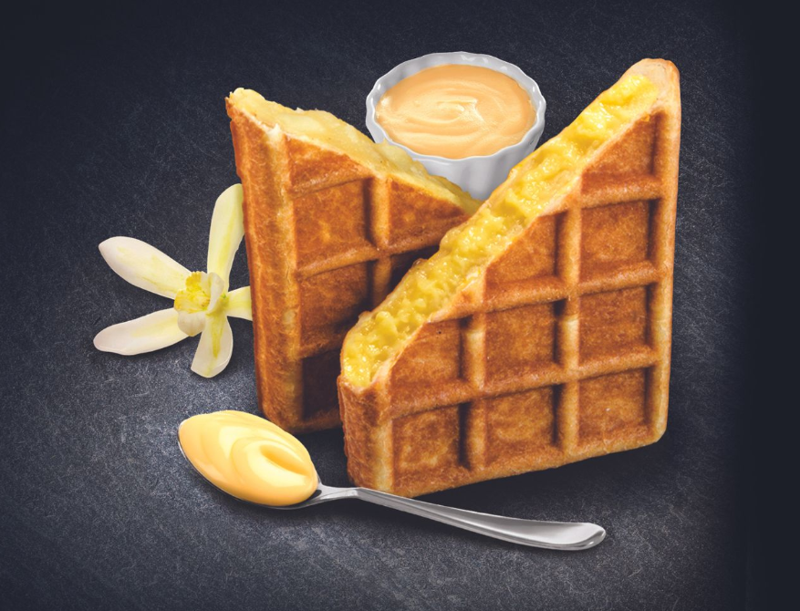 Magic Waffles Custard Filled Waffles 4pk 320g