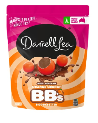 Darrell Lea Big Orange Chocolate Balls 168g