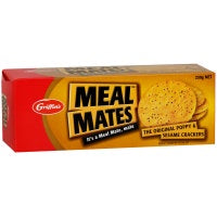 Griffins Meal Mates The Original Poppy & Sesame Crackers 230g