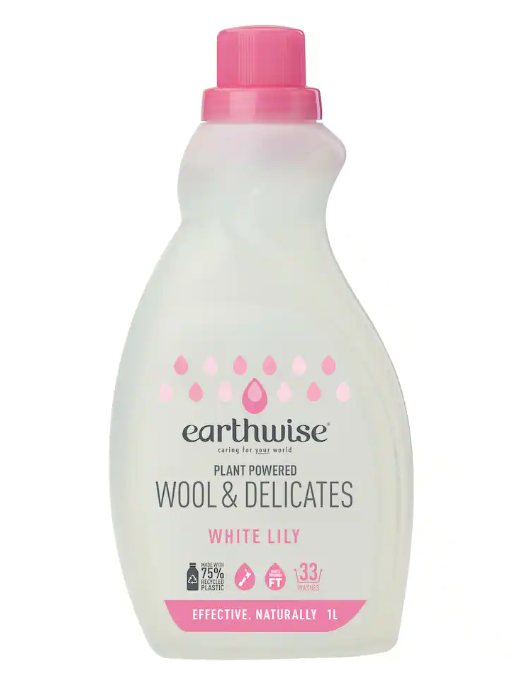 Earthwise White Lily Wool & Delicates Wash 1L