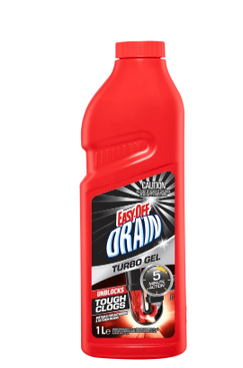 Easy-Off Turbo Gel Drain Cleaner 1l