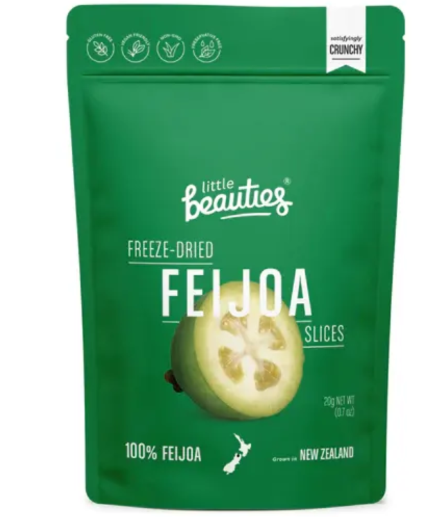 Little Beauties Feijoa slices, freeze-dried, 100% Natural - 80 grams