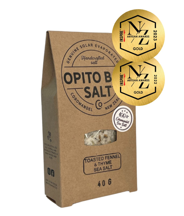 Opito Bay Toasted Fennel & Thyme Sea Salt 40g