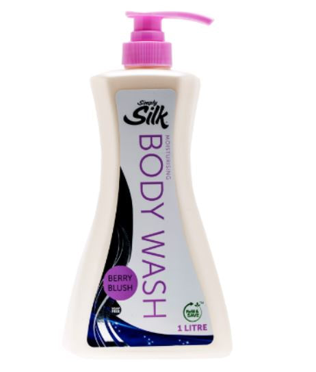 Simply Silk Berry Blush Body Wash 1L