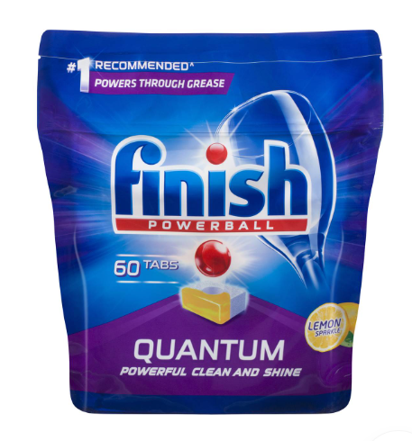 Finish Powerball Dishwasher Lemon Tablets 60pk