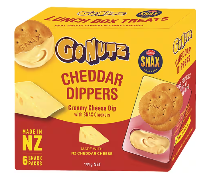 Gonutz Cheese Dippers Savoury 144g