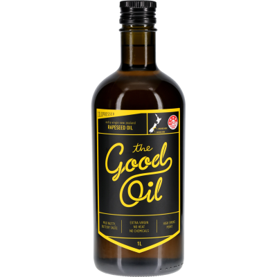 The Good Oil Cold Pressed Extra Virgin Rapeseed Oil 1L