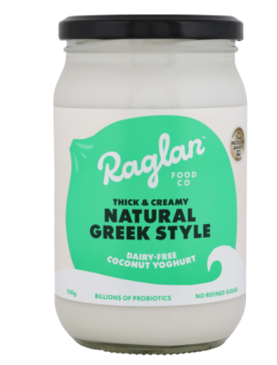 Raglan Natural Greek Style Coconut Yoghurt 700g