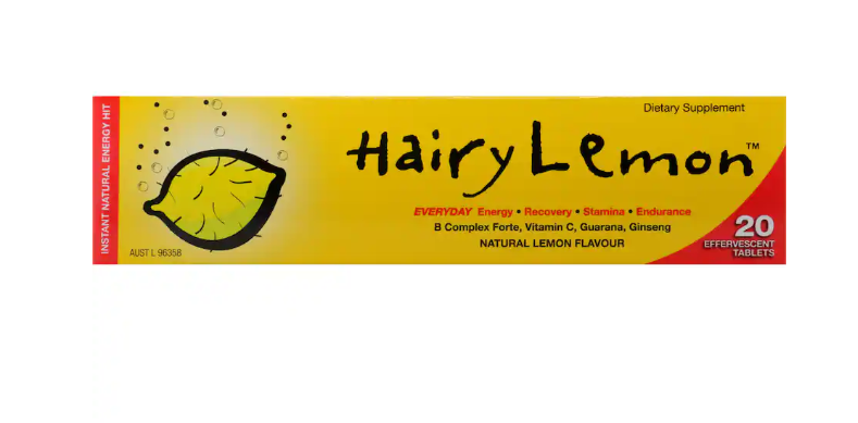 Hairy Lemon Energy Supplement 20pk