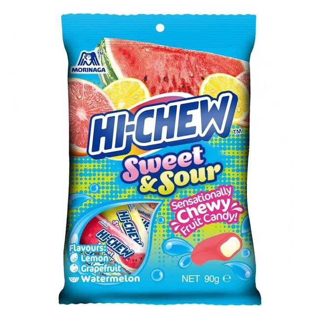 Morinaga Hi Chew Sweet & Sour Fruit Candy 100g