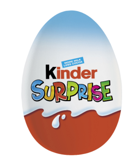 Kinder Suprise Egg Blue 20g