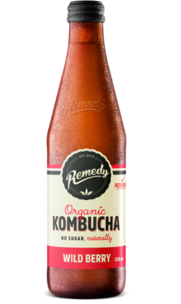 Remedy Kombucha Wild Berry 330ml