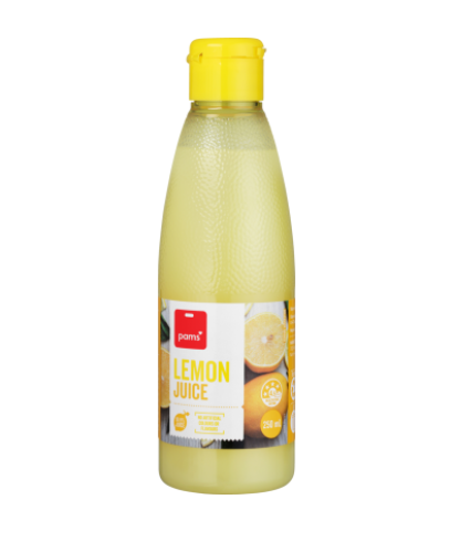 Pams Lemon Baking Juice 250ml