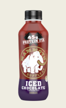 Mammoth Supply Co 45G Protein Fix Iced Chocolate Flavoured Milk 600ml