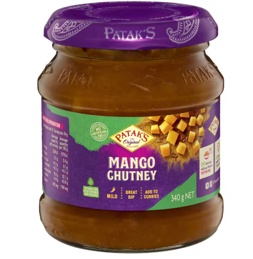 Pataks Chutney Mango Mild 100G