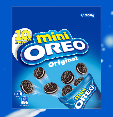 Oreo Mini Original Cookies 10pk 204g