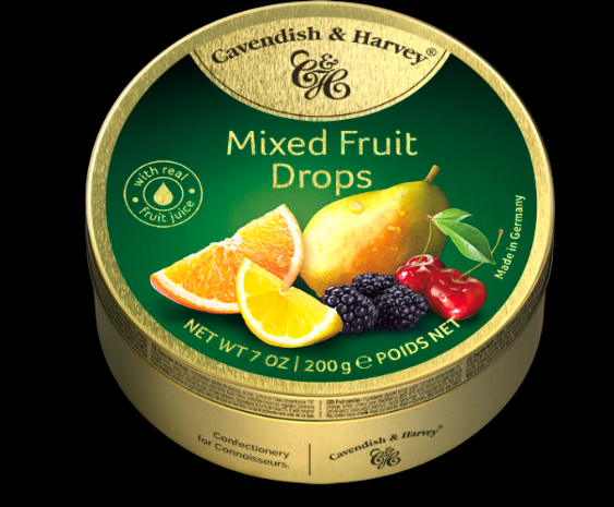 Cavendish & Harvey Mixed Fruit Drops 200g