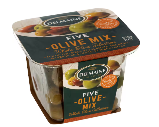 Delmaine Olives 5 Mix 200g
