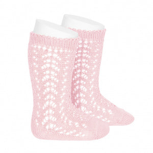 Condor Full Openwork Knee Socks