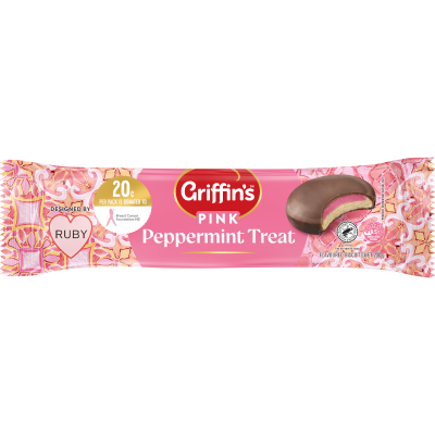 Griffins Pink Peppermint Treat Flavoured Biscuits 200g