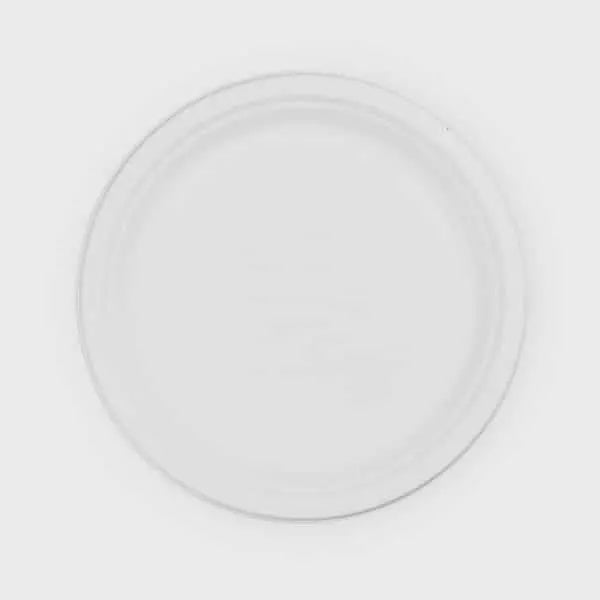 Sugarcane Compostable Square Plate 10 inch 50 pk